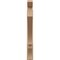 Ekena Millwork 5 1/2-in W x 44-in D x 44-in H Balboa Slat Rough Cedar Woodgrain TimberThane Outlooker, Primed Tan OUTUR055X44X44BOA24RCPR - alternate 4